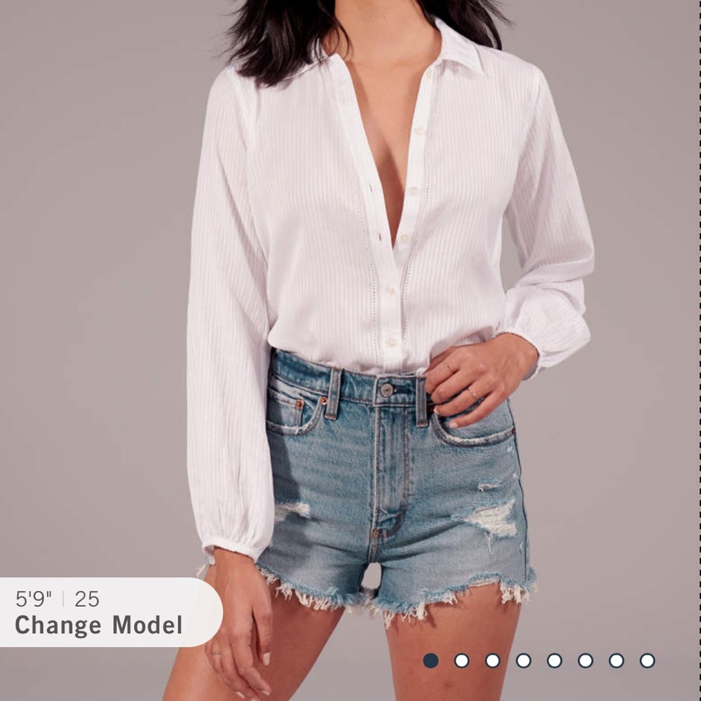 Abercrombie & Fitch High Rise Mom Shorts